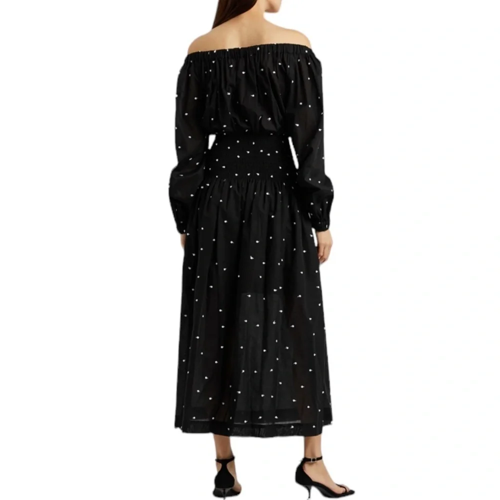 Three Graces London Dress Flossie Cotton Maxi US 2‎ UK 6